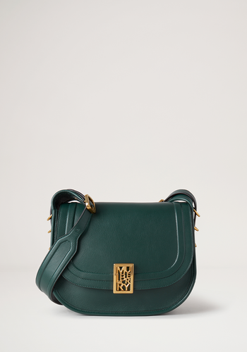 Sadie Satchel Mulberry Green Silky Calf