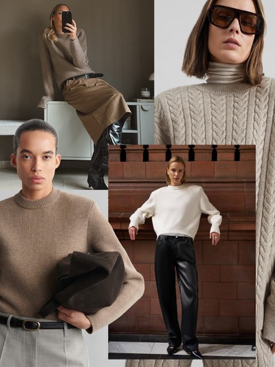 The Micro Trend: Shoulder Pad Knits