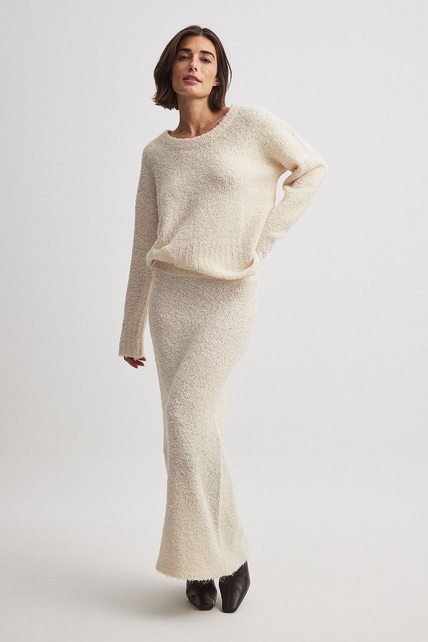 Knitted Maxi Skirt from NA-KD