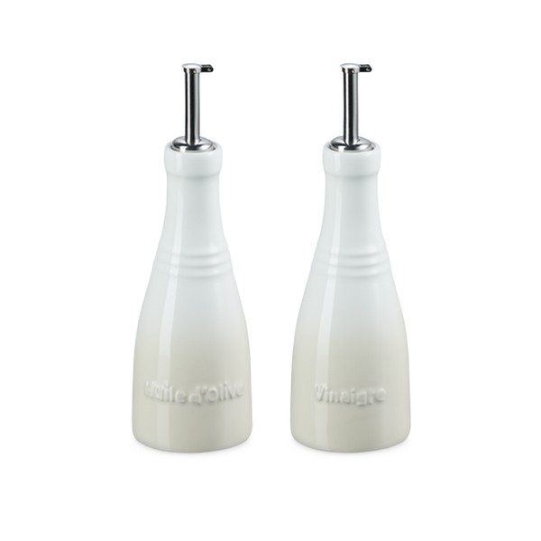 Stoneware Oil & Vinegar Set