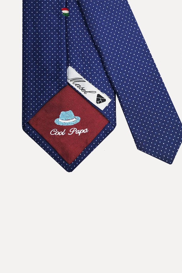 Geometric Pattern Bespoke Tie from Masel Milano