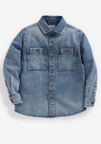 Long Sleeve Denim Shirt from Next