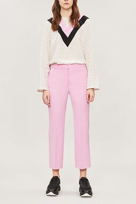 Straight Cropped Wool Trousers from Stella McCartney
