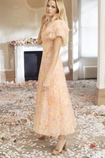 Elin Blossom Ankle Gown, £525