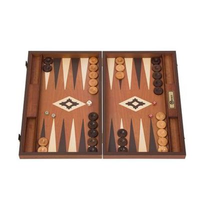 Mahogany Backgammon Set 19" from Uber Games