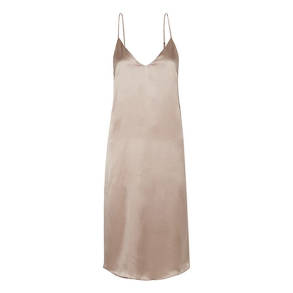 Gemma Silk-Satin Midi Dress from Anine Bing