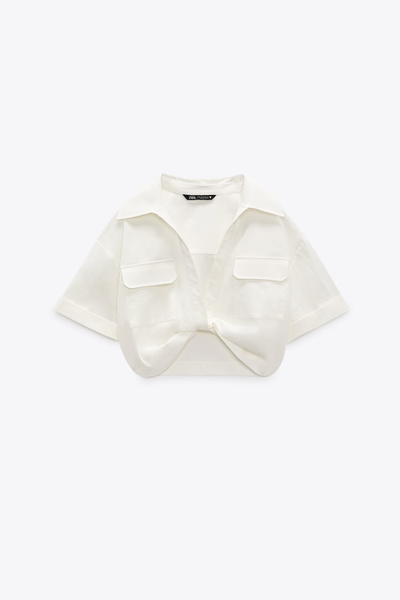 Cropped Shirt from Zara