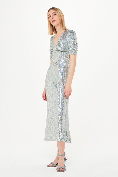 Sequin Midi Dress