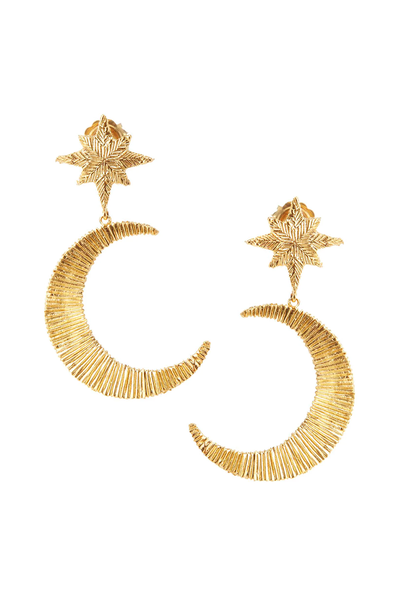 Moon Earrings from Soru Jewellery