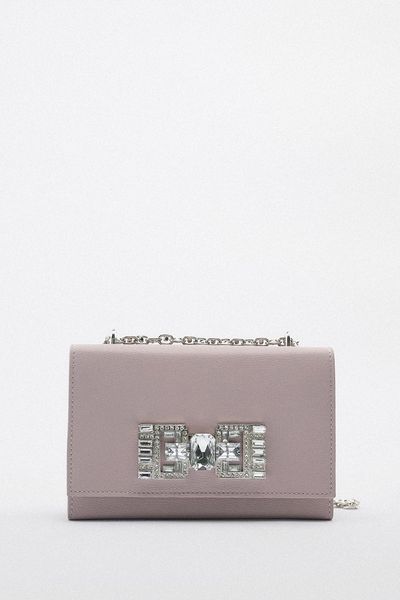 Bejewelled Crossbody Bag  from Zara