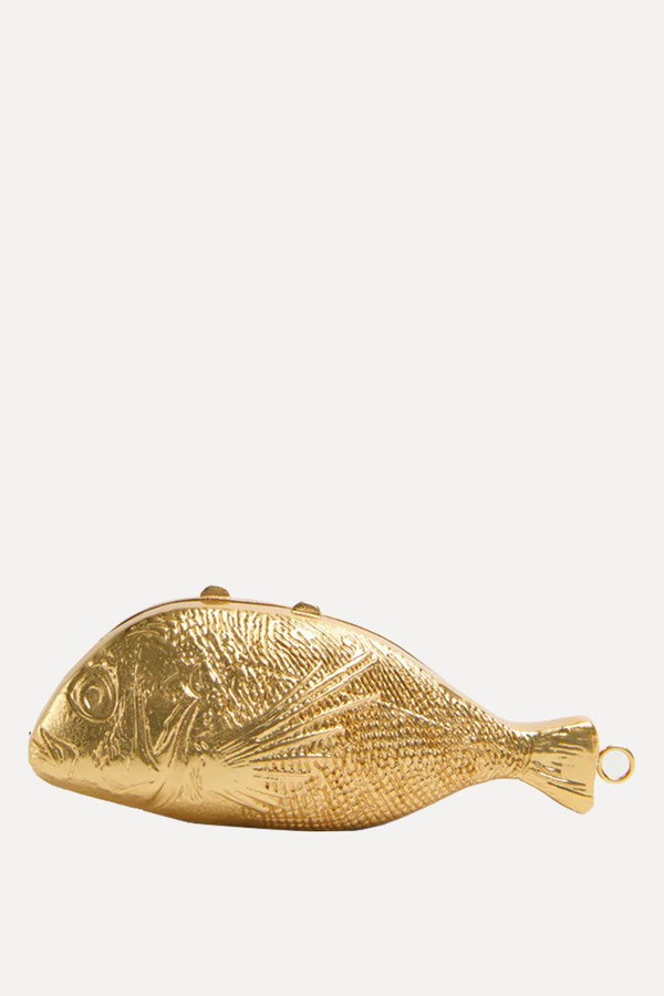 Splash Metal Clutch  from Simkhai