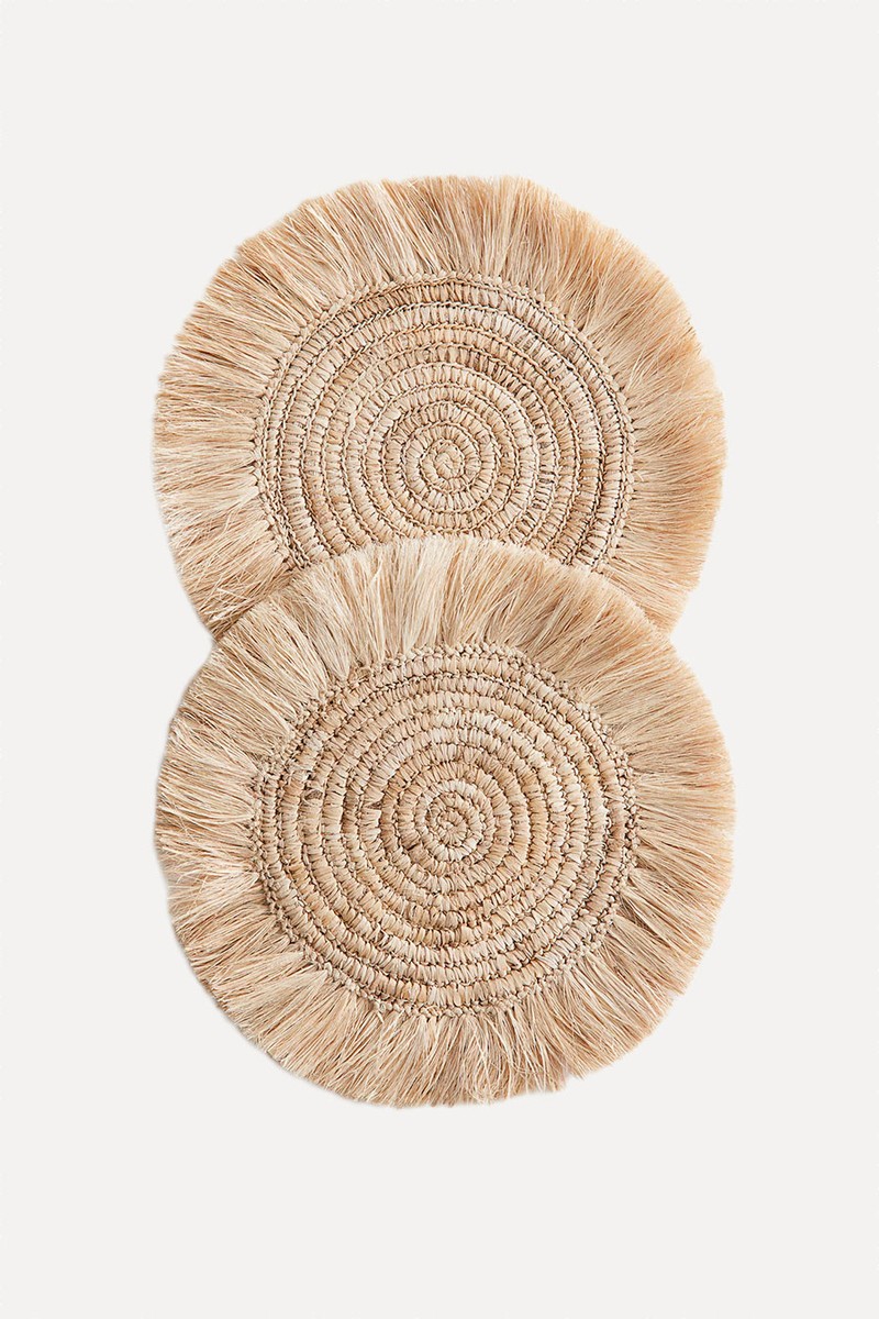 Pack Of 2 Banana Fibre Placemats