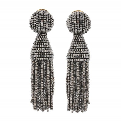 Beaded Tassel Earrings