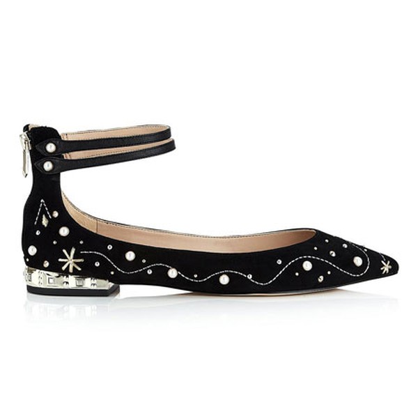 Velvet Embellished Flat from Sam Edelman