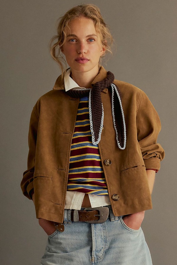 Hera Vegan Suede Jacket from We The Free