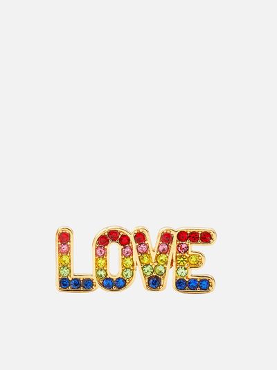 Rainbow Love Mismatched Studs