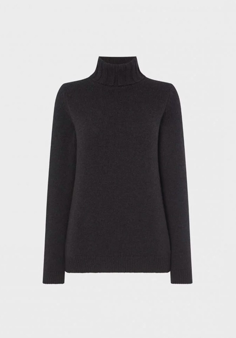 Cashmere Roll Neck