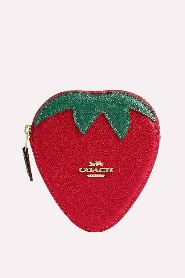 Strawberry Coin Case from Coach