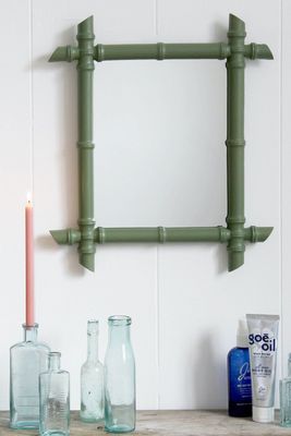 Ditto Bamboo Frame Mirror from Domestic Science