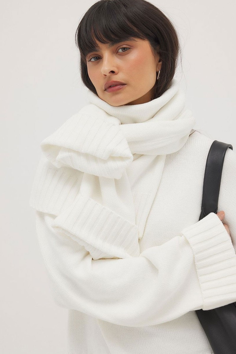 Folded Sleeve Knitted Sweater from NA-KD