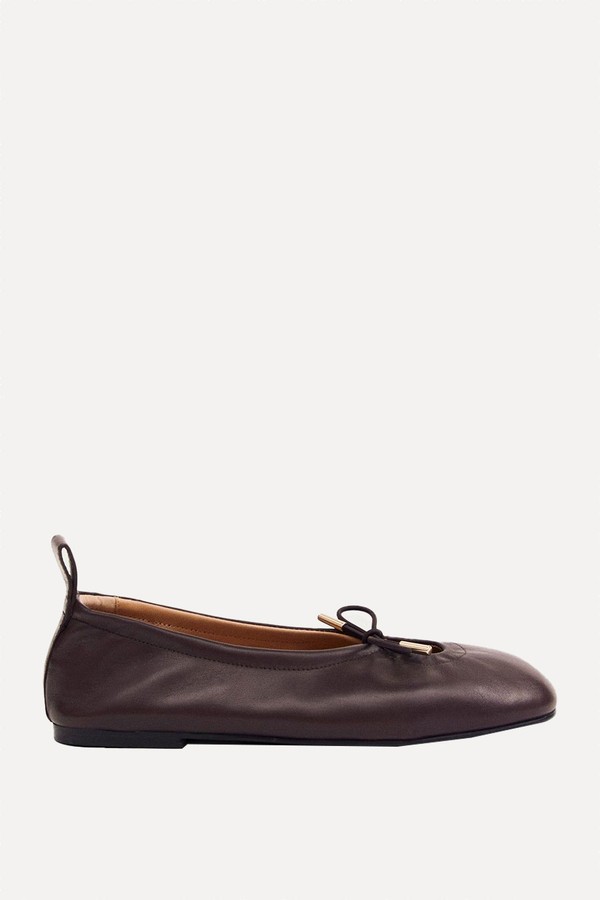 Rosalind Leather Ballet Flats from Alohas
