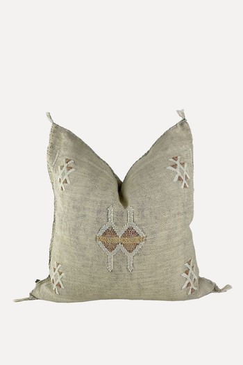 Silk Cactus Cushion from Moroccan Art Craft 