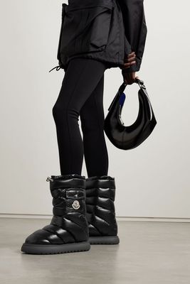  Gaia Quilted Shell Boots from  Moncler 
