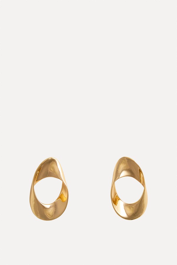 Oversized Oval Studs from Primark