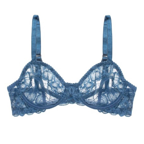 Lilian Underwire Bra In Teal from Lonely