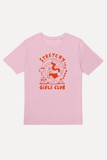 Stretchy Girls Club T-Shirt from Aley Wild