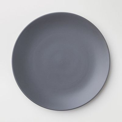 Grey Porcelain Plate