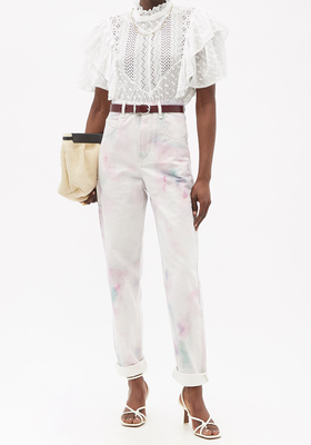 Corfy High-Rise Tie-Dye Jeans from Isabel Marant Étoile