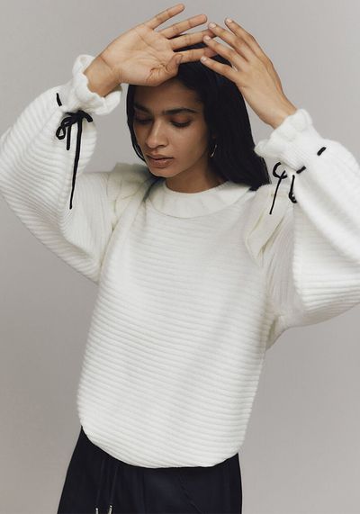 Ruby Ruffle Stitch Jumper from Monsoon