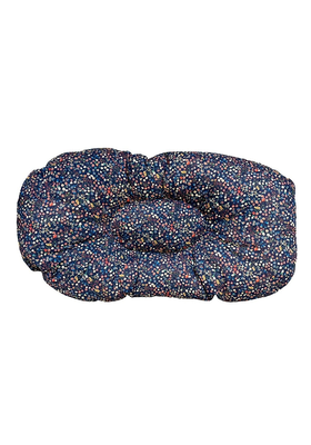Oval Animal Bed Cushion Made with Liberty Fabric from Coco & Wolf 