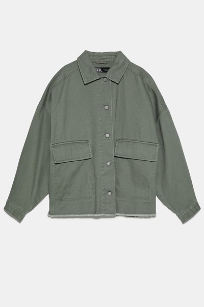 Overshirt With Pockets from Zara