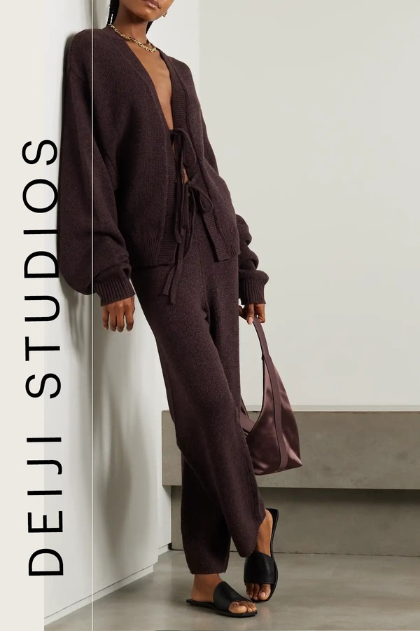 Wool-Blend Cardigan from Deiji Studios