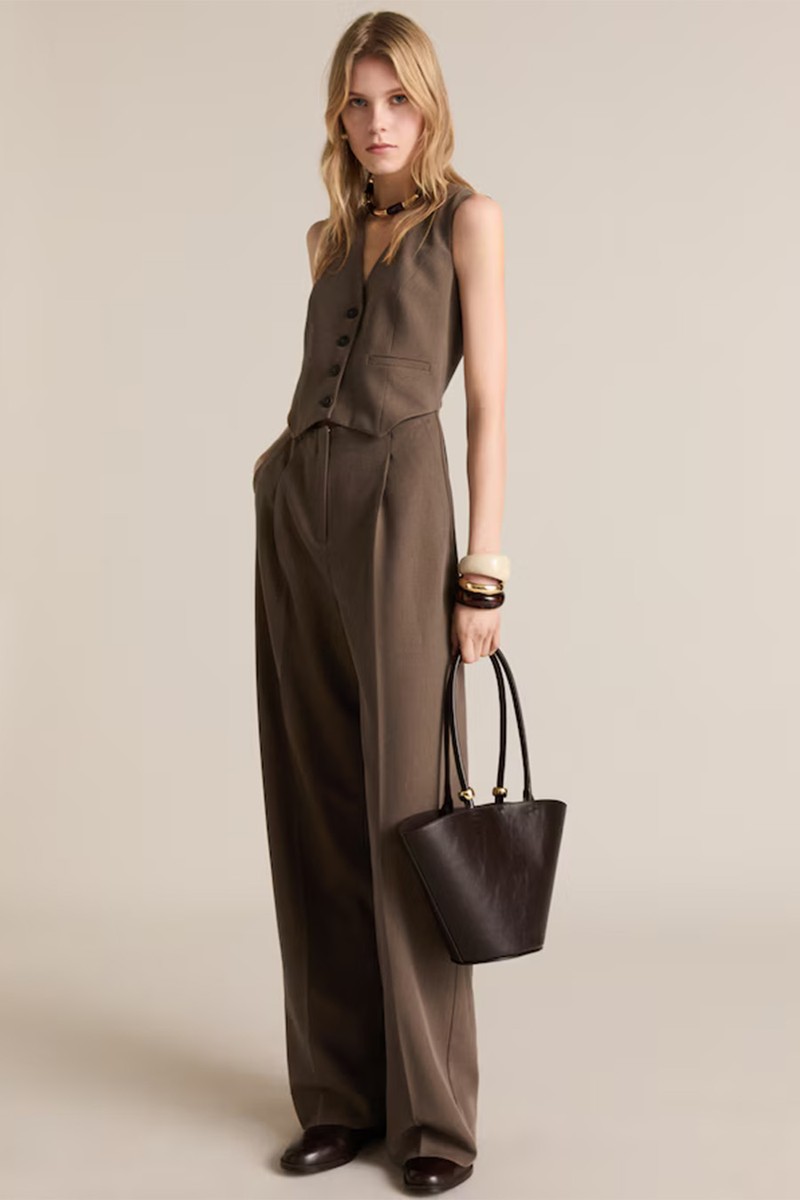Long Suit-Style Jumpsuit from Mango