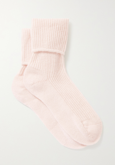 Pure Cashmere Bed Socks from Johnstons Of Elgin