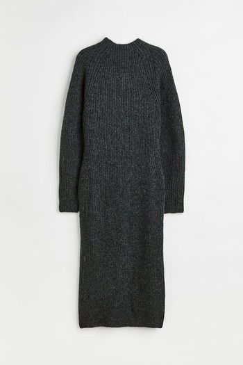 Rib-Knit Dress