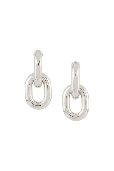 Chunky Drop-Chain Earrings from Paco Rabanne