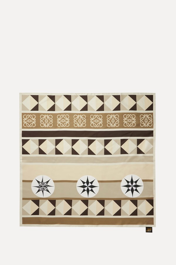 Printed Silk-Twill Scarf from LOEWE x Paula's Ibiza
