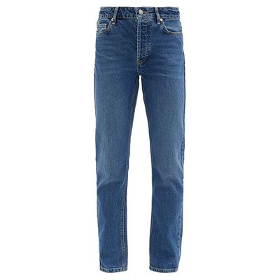 Track High-Rise Straight-Leg Jeans from Raey