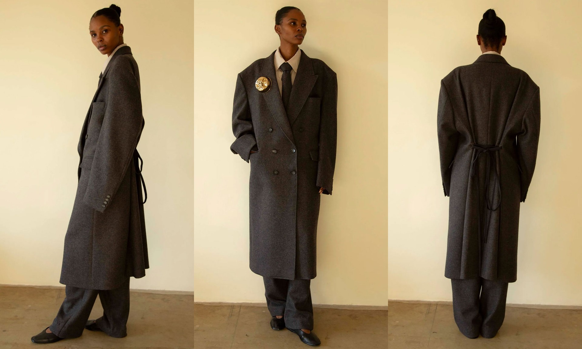 Tailored Wool Coat