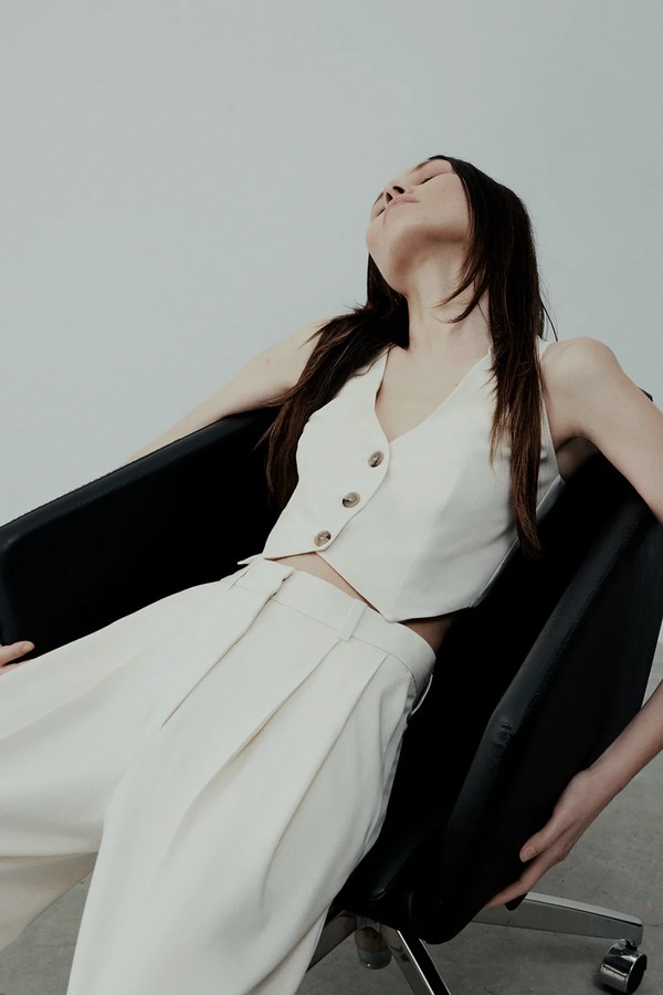 Lilith Crop Vest