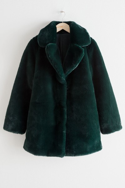 Short Faux Fur Coat from & Other Stories