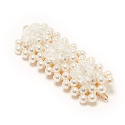Bead-Embellished Hair Clip from Shrimps