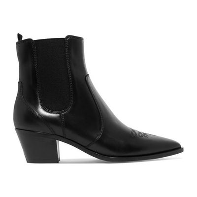 Austin 45 Leather Chelsea Boots from Gianvito Rossi