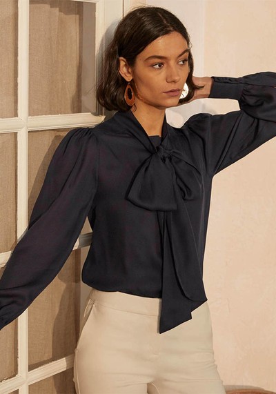 Rosaline Silk Blouse, £119 | Boden