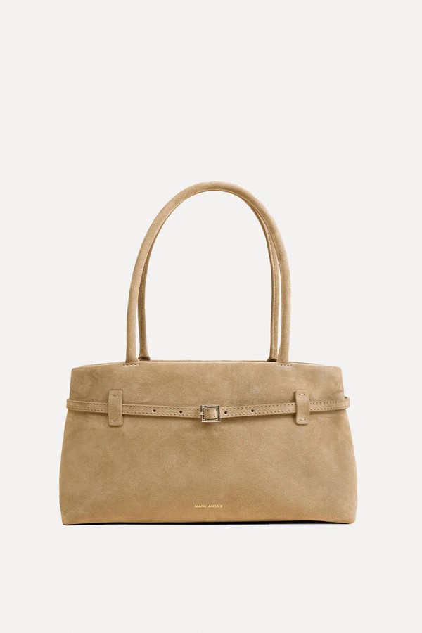 Le Cambon East West Cachemire Suede Bag from Manu Atelier