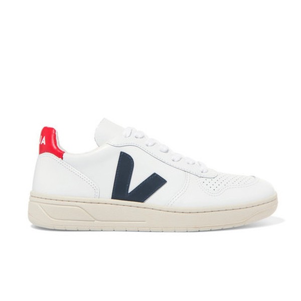 V-10 Leather Sneakers